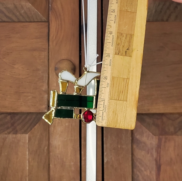 Stained Glass Train Ornament - Picture 4 of 13